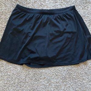 Black Swim Skirt